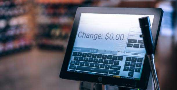 cash register display