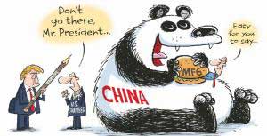 Worried About Tariffs? Act Now to Learn More on Custom Branded Bags from Belvedere 1 Trump-China_Cartoon