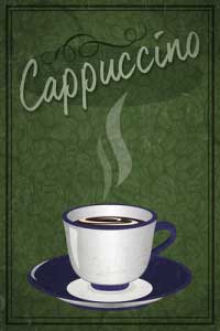 Lantern Press Image of the Day: Cappuccino 1 Cappuccino