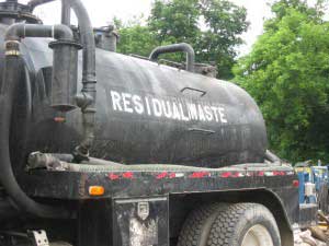 Fracking Waste Study Says States Aren’t Doing Enough to Protect Public 1 Residual_Waste_Truck