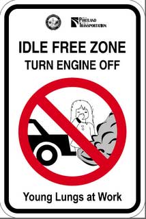 To Idle Or Not To Idle, That Is The Question 1 Idle_Free_Zone